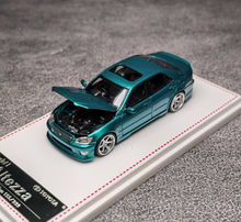 Load image into Gallery viewer, Model1 1:64 Green Altezza RS200 SXE10 Sedan Sports Model Diecast Metal Car New Collection
