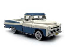 Load image into Gallery viewer, 1:87 Blue D100 Stepside Pickup Truck Vintage Sport Model Diecast Metal Car New Collection
