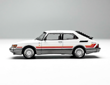 Load image into Gallery viewer, Tarmac 1:64 White SAAB 900 Turbo Hard Top Sports Model Diecast Metal Car New Collection

