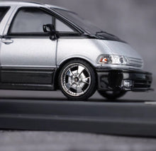 Load image into Gallery viewer, Mortal 1:64 Silver Previa Mini Van MPV Sports Model Diecast Metal Car New Collection
