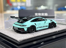 Load image into Gallery viewer, HH 1:64 Light Blue 992.1 GT3 RS Sports Model Diecast Resin Car New Collection
