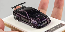 Load image into Gallery viewer, 404Error 1:64 JDM Skyline GTR R34 Racing Sports Model Diecast Resin Car New Collection
