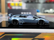 Load image into Gallery viewer, 404Error 1:64 Ice Blue Murcielago LBWK Sports Model Diecast Resin Car New Collection
