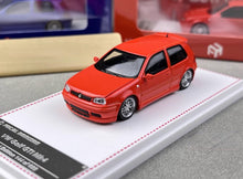 Load image into Gallery viewer, FH 1:64 Orange VW Golf GTI MK4 2 Doors Coupe Sport Model Diecast Metal Car New
