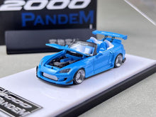 Load image into Gallery viewer, MT 1:64 JDM Blue S2000 Pandem Convertible Sports Model Diecast Metal Car New Collection
