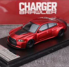 Load image into Gallery viewer, PSC 1:64 Red Charger Muscle Sports Model Diecast Metal Car New Collection

