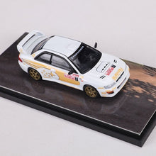 Load image into Gallery viewer, FW 1:64 White 2004 WRC GC STI #7 Racing Sports Model Diecast Metal Car BN
