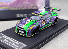 Load image into Gallery viewer, Fuji 1:64 JDM Purple GTR R35 Pandem Rocket Bunny Model Diecast Metal Car New Collection
