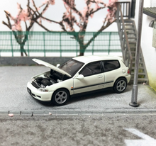 Load image into Gallery viewer, LCD 1:64 JDM White EG6 Civic SIR Hatchback Sports Model Diecast Metal Car New
