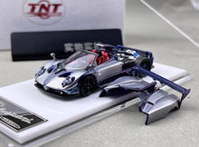 Load image into Gallery viewer, TNT 1:64 Silver Zonda Arrivederci Racing Sports Model Diecast Metal Car New Collection

