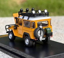Load image into Gallery viewer, HF 1:64 Yellow Land Cruiser FJ40 SUV Sports Model Toy Diecast Metal Car BN
