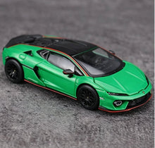Load image into Gallery viewer, TH 1:64 Green Temerario Sports Model Diecast Metal Car New Collection
