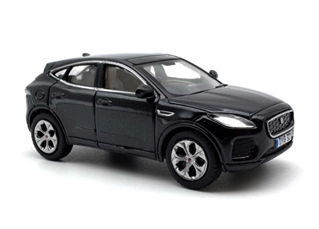 1:76 Black Jaguar I-Pace City SUV Sports Model Diecast Metal Car New Collection