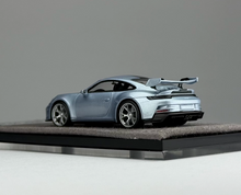 Load image into Gallery viewer, ZJWJ 1:64 Ice Blue 911 GT3 Sports Model Diecast Resin Car New Collection
