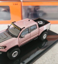 Load image into Gallery viewer, GCD 1:64 Pink Tacoma MK3 TRD Pro Pickup Truck Model Metal Diecast Car New
