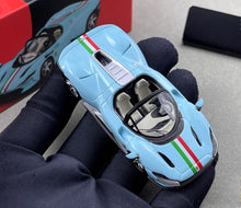 Load image into Gallery viewer, BBR 1:64 Light Blue Daytona SP3 Convertible Sports Model Diecast Metal Car New Collection
