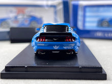 Load image into Gallery viewer, Liberty 1:64 Blue Mustang Muscle Widebody Sports Model Diecast Metal Car New Collection
