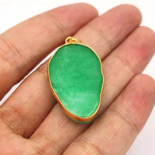 Load image into Gallery viewer, Nature Jade Leaf Fortune Pendant Necklace Gift Jewelry charm Blessing Lucky
