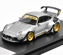 Load image into Gallery viewer, SW 1:64 Silver RWB 993 Heavenly Sports Classic Model Diecast Metal Car New
