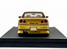 Load image into Gallery viewer, Mortal 1:64 Gold JP D1 Skyline GTR ER34 Sports Model Diecast Metal Car New Collection
