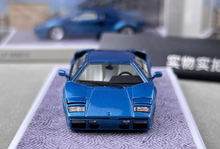 Load image into Gallery viewer, FY 1:64 Blue Countach LP5000 S Racing Sports Model Diecast Metal Car New Collection
