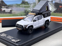 Load image into Gallery viewer, GCD 1:64 White 4 Runner Tundra Pickup Camper Model Diecast Metal Car New Collection
