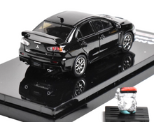 Load image into Gallery viewer, Hobby Japan 1:64 Black Evolution X EVO 10 Engine Model Diecast Metal Car New Collection
