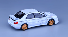 Load image into Gallery viewer, 1:64 Furuya White Impreza WRX STI VII 7 Sedan Mines Model Diecast Metal Car
