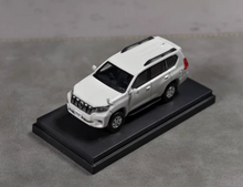 Load image into Gallery viewer, EBBRO 1:64 White Land Cruiser Prado SUV Sports Model Diecast Metal Car New Collection
