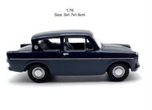 Load image into Gallery viewer, 1:76 Blue Anglia Ambassador Classic Sports Model Diecast Metal Car New Collection
