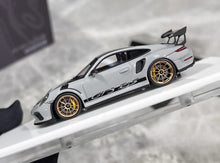Load image into Gallery viewer, 1:64 CL Gray 911 GT3 RS 991.2 Racing Sports Model Diecast Resin Car New Collection
