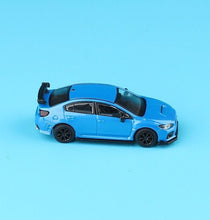 Load image into Gallery viewer, JKM 1:64 Blue WRX STI S207 Impraza Sports Model Diecast Metal Car New
