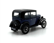 Load image into Gallery viewer, OXFORD 1:76 Blue Austin 7 RN Classic Vintage Model Diecast Metal Car New

