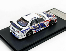 Load image into Gallery viewer, Mortal 1:64 White JP D1 Ken Skyline GTR ER34 Sport Model Diecast Metal Car New Collection

