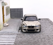 Load image into Gallery viewer, SH 1:64 Plating Silver M3 E46 Coupe Racing Sports Model Diecast Metal Car New
