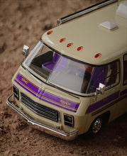 Load image into Gallery viewer, MK 1:64 Yellow HEC GMC Motor Home Road Trip RV Van Model Diecast Resin Car New Collection
