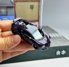 Load image into Gallery viewer, LJM 1:64 Purple Chiron Veyron Racing Sports Model Diecast Resin Car New
