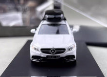 Load image into Gallery viewer, DCM 1:64 White C63S AMG S205 Wagon Touring Sports Model Diecast Metal Car
