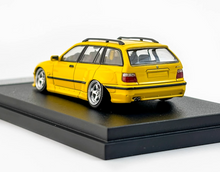 Load image into Gallery viewer, Mortal 1:64 Yellow M3 E36 Touring Wagon VIP Sports Model Diecast Metal Car New Collection
