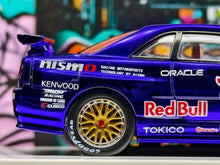Load image into Gallery viewer, DK 1:64 HEC Blue JDM Skyline GTR R34 Racing Sports Model Diecast Metal Car New Collection
