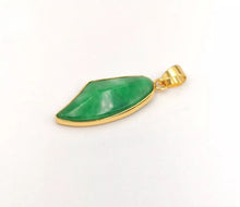Load image into Gallery viewer, Nature Jade Leaf Lucky Pendant Necklace Gift Jewelry charm Blessing Fortune new
