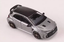 Load image into Gallery viewer, GCD 1:64 JDM Grey GR Corolla Hatchback Sports Model Metal Diecast Car New Collection
