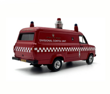 Load image into Gallery viewer, 1:76 Red Transit MK2 London Fire Brigade Mini Van Model Diecast Metal Car New Collection
