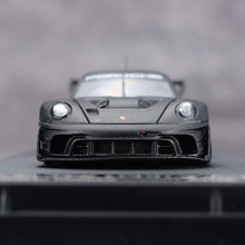 Load image into Gallery viewer, HKM 1:64 Black Carbon 911 GT3 R 992 Rennsport Sports Model Diecast Metal Car
