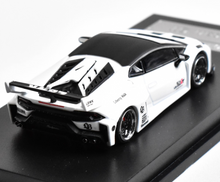 Load image into Gallery viewer, MJ 1:64 White Huracan LP610 GT Sports Model Diecast Metal Car New Collection
