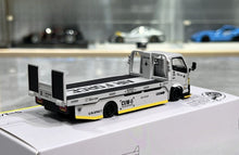 Load image into Gallery viewer, MT 1:64 Gray AF H300 Flatbed Trailer Tow Truck Model Diecast Metal Car New Collection
