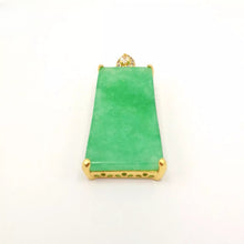 Load image into Gallery viewer, Nature Jade Green Pendant Necklace Gift Jewelry charm Blessing Lucky New Fortune
