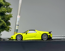 Load image into Gallery viewer, TH 1:64 Yellow 918 Spyder Sports Model Diecast Metal Car New Collection
