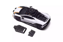 Load image into Gallery viewer, HH 1:64 White Huracan Sterrato Racing Sports Model Diecast Metal Car New Collection
