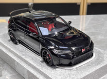 Load image into Gallery viewer, MH 1:18 Black Civic Type R FL5 Turbo Vtec Engine Model Diecast Metal Car New Collection
